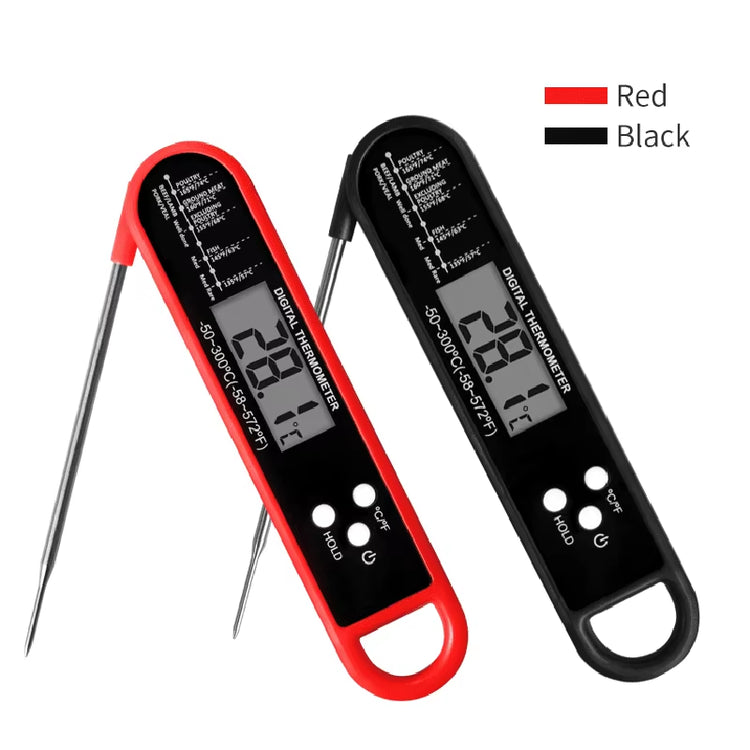 Digital Meat Thermometer for Cooking, Kitchen Food Thermometer for BBQ Grill Smoker Oil Fry Candy Instant Read Thermometer
