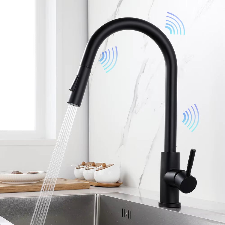 Smart Touch Kitchen Faucets Crane for Sensor Kitchen Water Tap Sink Mixer Rotate Touch Faucet Sensor Water Mixer KH-1015