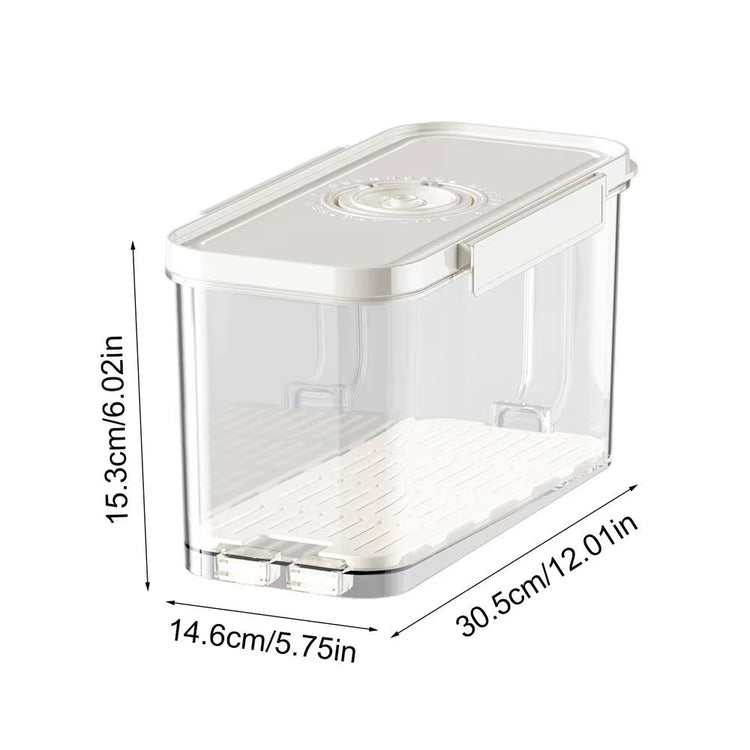 Food Sealed Box Storage Containers with Vacuum Pump Fresh-Keeping Storage Box Sealed Food Jar with Lid Vacuum Storage Box