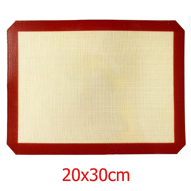 Non Stick Silicone Baking Mat Food Grade Pan for Pastry Heat Resistant Cake Liner Bread Baking for Oven Air Fryer Accessories