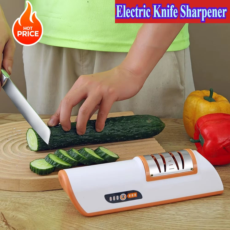 Professional Knife Sharpener Machine Electric Cuchiilos Sharpener Camping Diamond Sharpening Stone Kitchen Accessories Knives