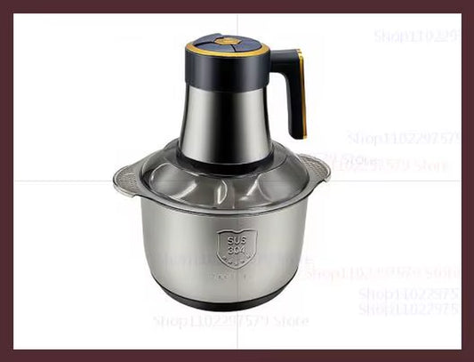 5L Electric Meat Grinder Stainless Steel Food Processor Chopper Kitchen Utensils Vegetable and Fruit Chopper Kitchens Utensil