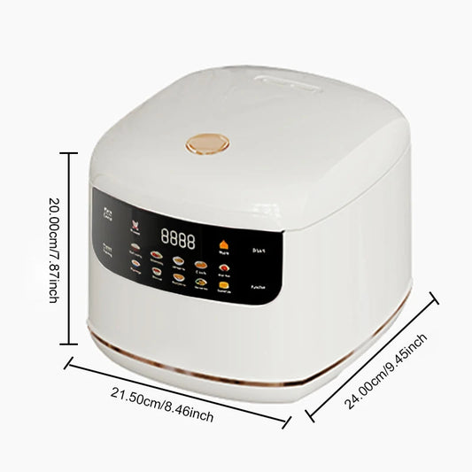 Electric Rice Cooker 2L 1-3 People Multi Cooker Non-Stick Pot Smart Mechanical Multicooker Steamed Mini Rice Pot for Home