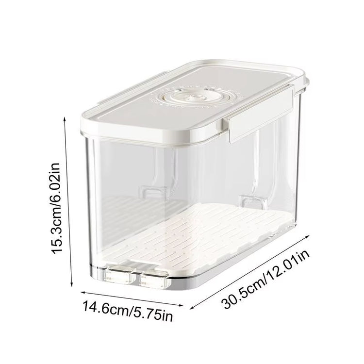 Food Sealed Box Storage Containers with Vacuum Pump Fresh-Keeping Storage Box Sealed Food Jar with Lid Vacuum Storage Box