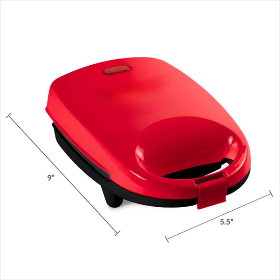 Sandwich Maker Grill, 520 Watts, Red
