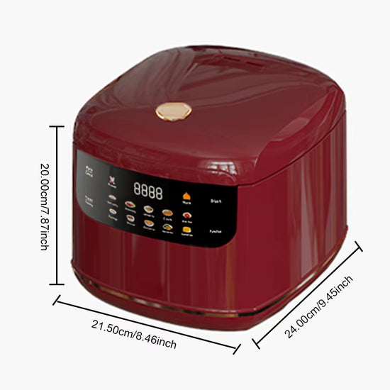 Electric Rice Cooker 2L 1-3 People Multi Cooker Non-Stick Pot Smart Mechanical Multicooker Steamed Mini Rice Pot for Home