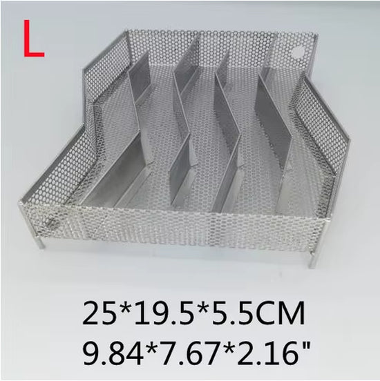 Stainless Steel Pellet Smoke Generator Cooking Tool for BBQ Grill Hot or Cold Smoking Box Grill Meat Fish Cheese Barbecue Tool