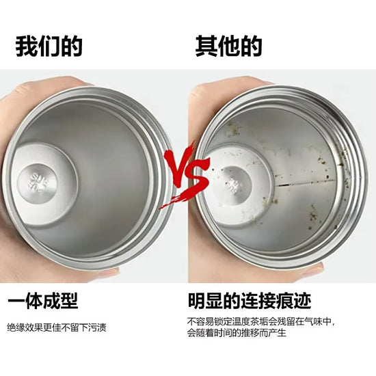 510Ml Insulated Coffee Cup Stainless Steel Coffee Cup Temperature Display Vacuum Flask Insulated Roller Thermos Cup Water Bottle