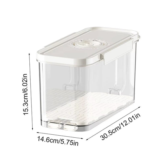 Food Sealed Box Storage Containers with Vacuum Pump Fresh-Keeping Storage Box Sealed Food Jar with Lid Vacuum Storage Box