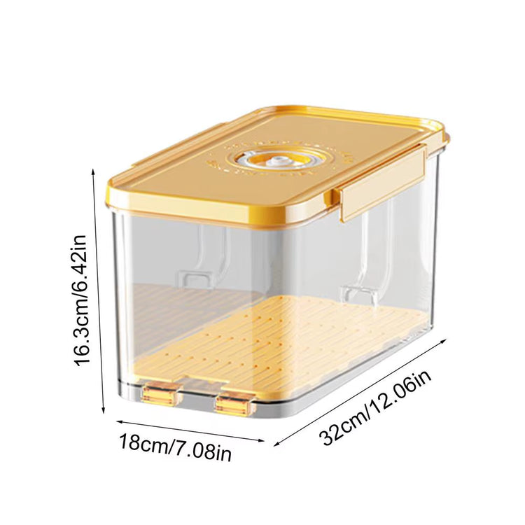Food Sealed Box Storage Containers with Vacuum Pump Fresh-Keeping Storage Box Sealed Food Jar with Lid Vacuum Storage Box