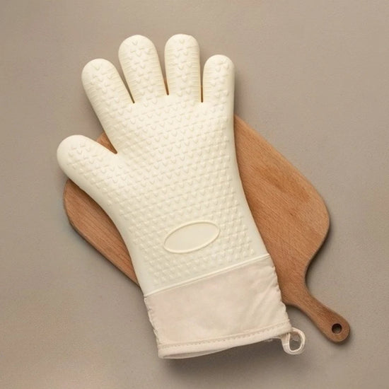 1PC Anti-Scald Thickened Silicone Gloves Heat Resistant Microwave Oven Baking Gloves BBQ Gloves Anti-Slip Heat Insulation Mitts