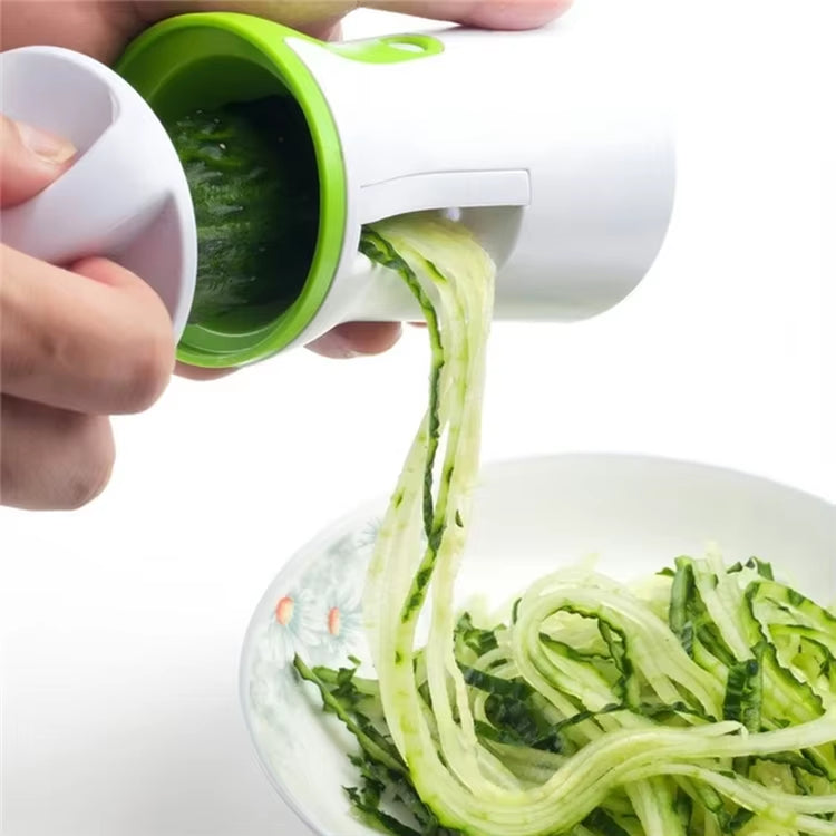 3 in 1 Vegetable Spiralizer Portable Stainless Steel Slicer Veggie Pasta and Spaghetti Maker for Low Carb Gluten Free Meals