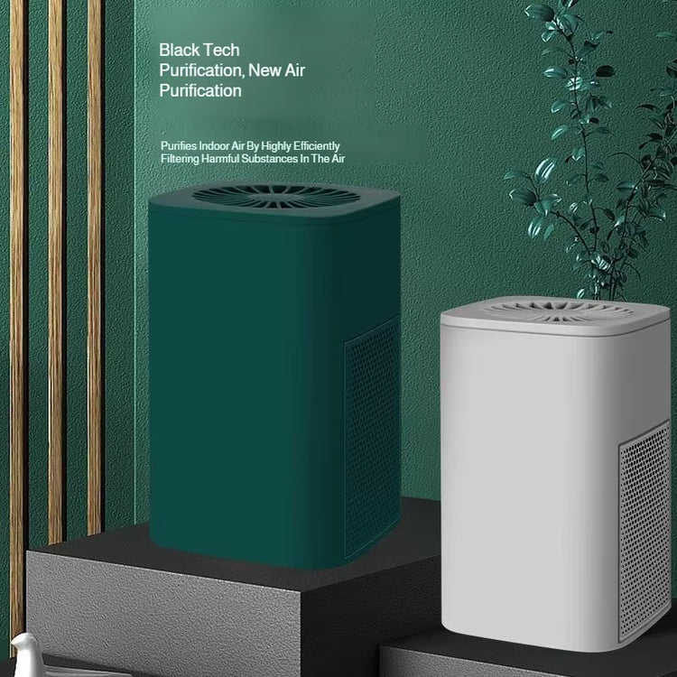 Home Air Purifier Mini Indoor Blue Light Negative Ion Air Freshener with HEPA Filter for Office