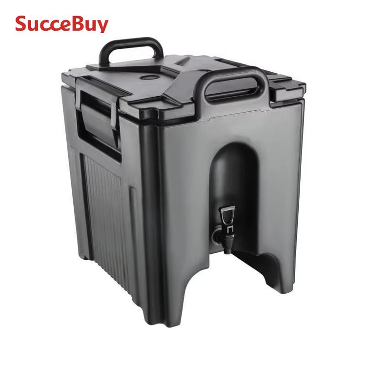 Succebuy 2.5 5 10 Gallon Insulated Beverage Dispenser Food-Grade Hot and Cold Beverage Server Thermal Drink Dispenser Cooler