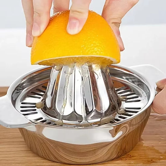 304 Stainless Steel Fruit Lemon Orange Juicer Household Small Creative Juicer Portable Manual Juicer Kitchen Accessories