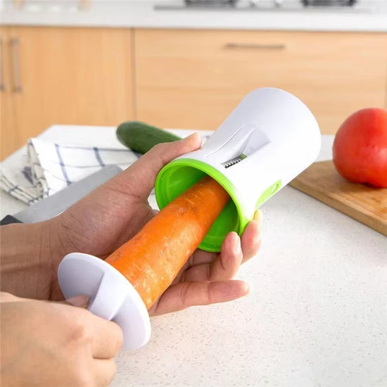 3 in 1 Vegetable Spiralizer Portable Stainless Steel Slicer Veggie Pasta and Spaghetti Maker for Low Carb Gluten Free Meals
