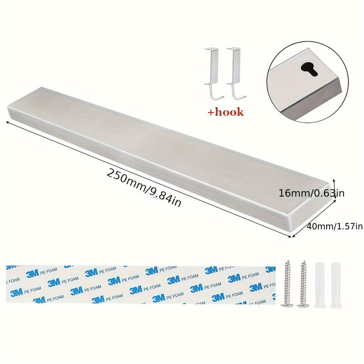 40CM 50CM Stainless Steel Knife Stand Magnetic Knife Holder Wall Block Storage Rack for Knives Kitchen Accessories Organizer