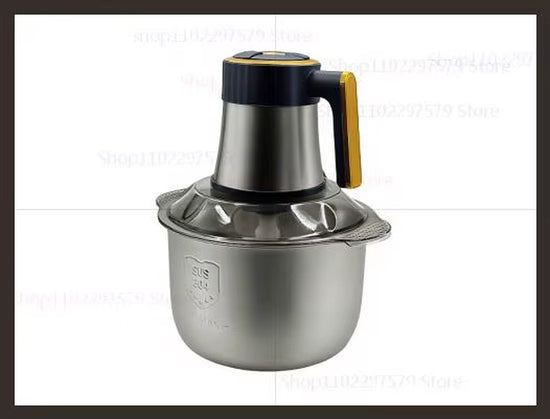 5L Electric Meat Grinder Stainless Steel Food Processor Chopper Kitchen Utensils Vegetable and Fruit Chopper Kitchens Utensil