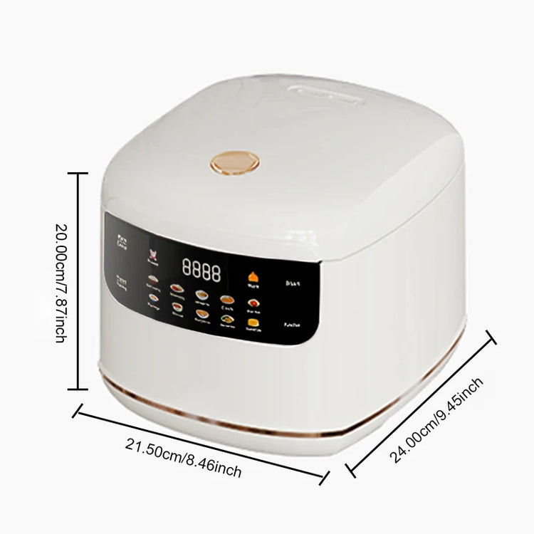 Electric Rice Cooker 2L 1-3 People Multi Cooker Non-Stick Pot Smart Mechanical Multicooker Steamed Mini Rice Pot for Home