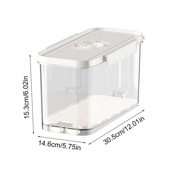 Food Sealed Box Storage Containers with Vacuum Pump Fresh-Keeping Storage Box Sealed Food Jar with Lid Vacuum Storage Box